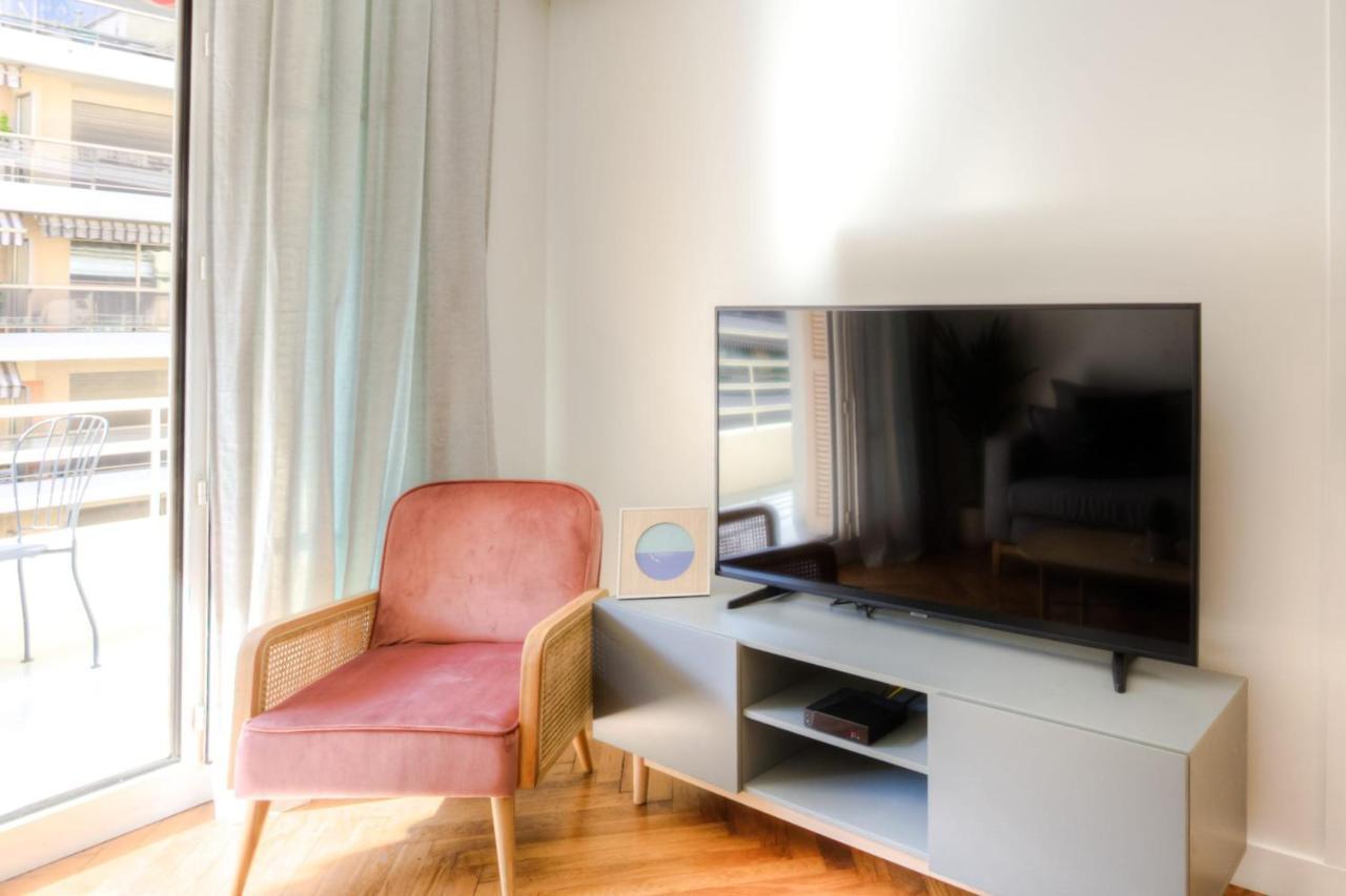 #29 Suite Gambetta Ac Sea View 2 Bedrooms 1Min Walk To Promenade & Sea Nice Dış mekan fotoğraf